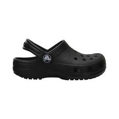 Crocs Kids’ Classic Clogs Black C13, Black, bcf_hi-res
