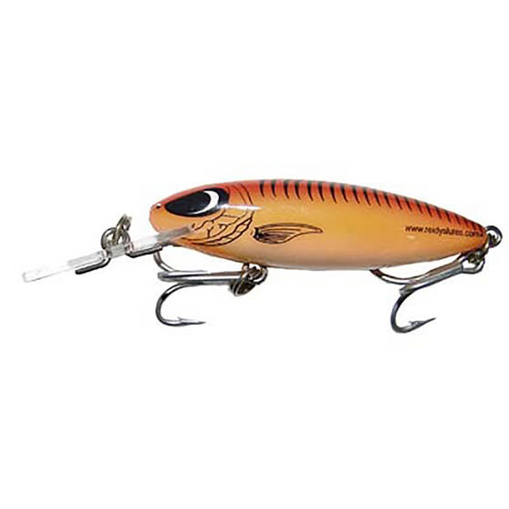 Reidy's Little Lucifer Deep Hard Body Lure 65mm Red, Red, bcf_hi-res