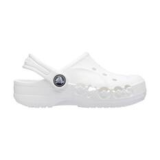 Crocs Kids' Baya Clogs White C11, White, bcf_hi-res