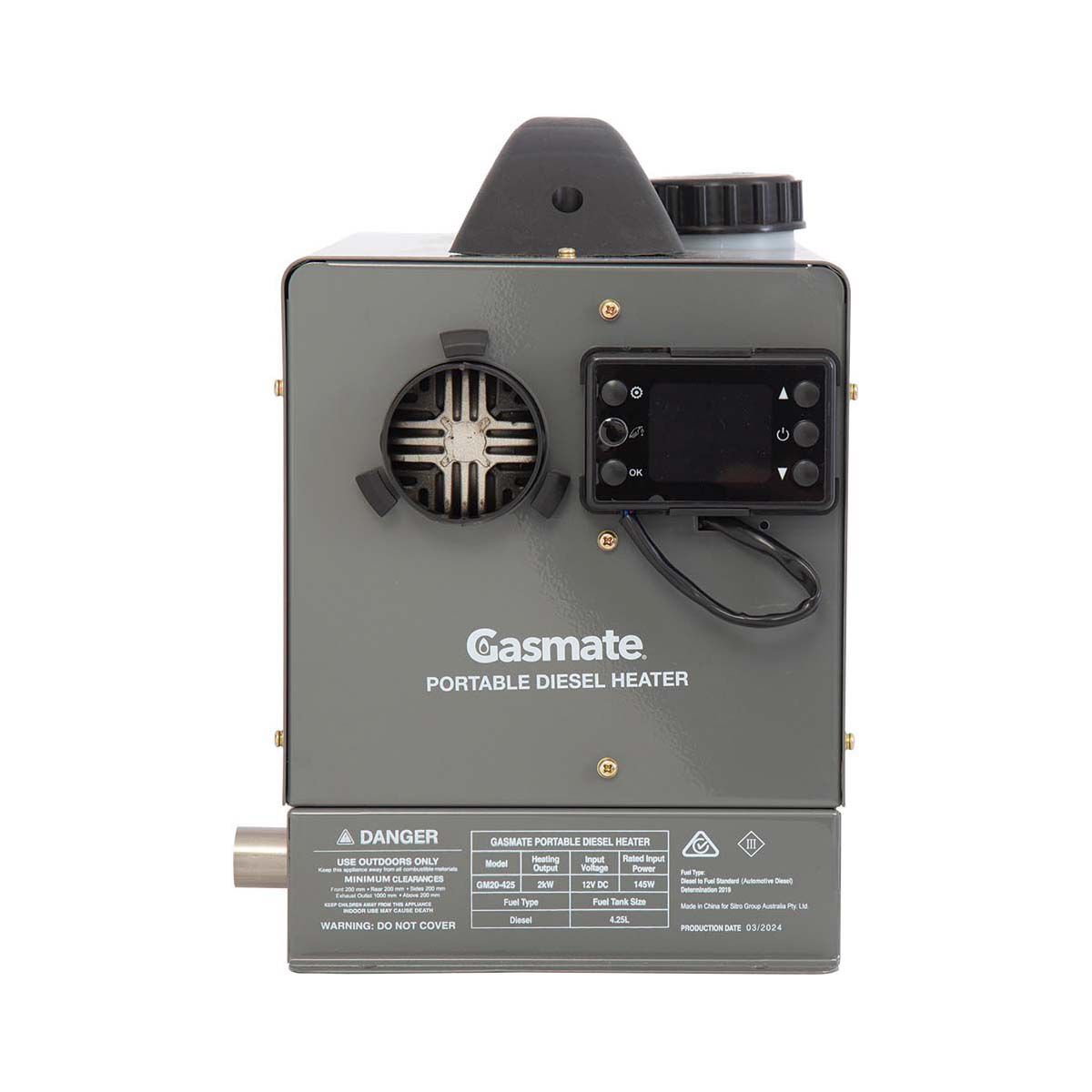 Gasmate Portable Diesel Heater GM20-425, , bcf_hi-res