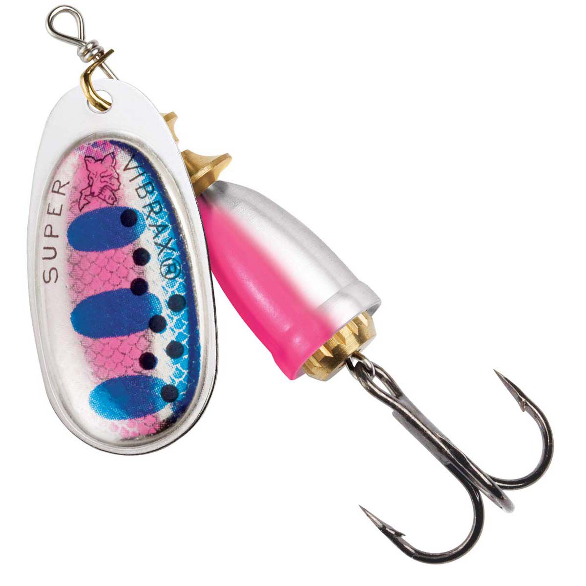 Blue Fox Vibrax Fluro Spinner Lure Size 1, , bcf_hi-res