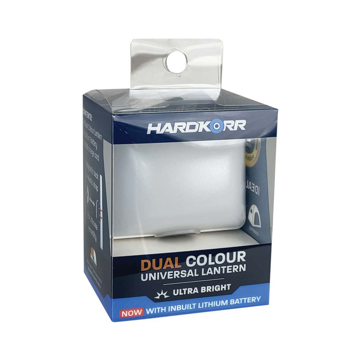 Hardkorr Rechargeable U-Lite Orange/White Lantern, , bcf_hi-res