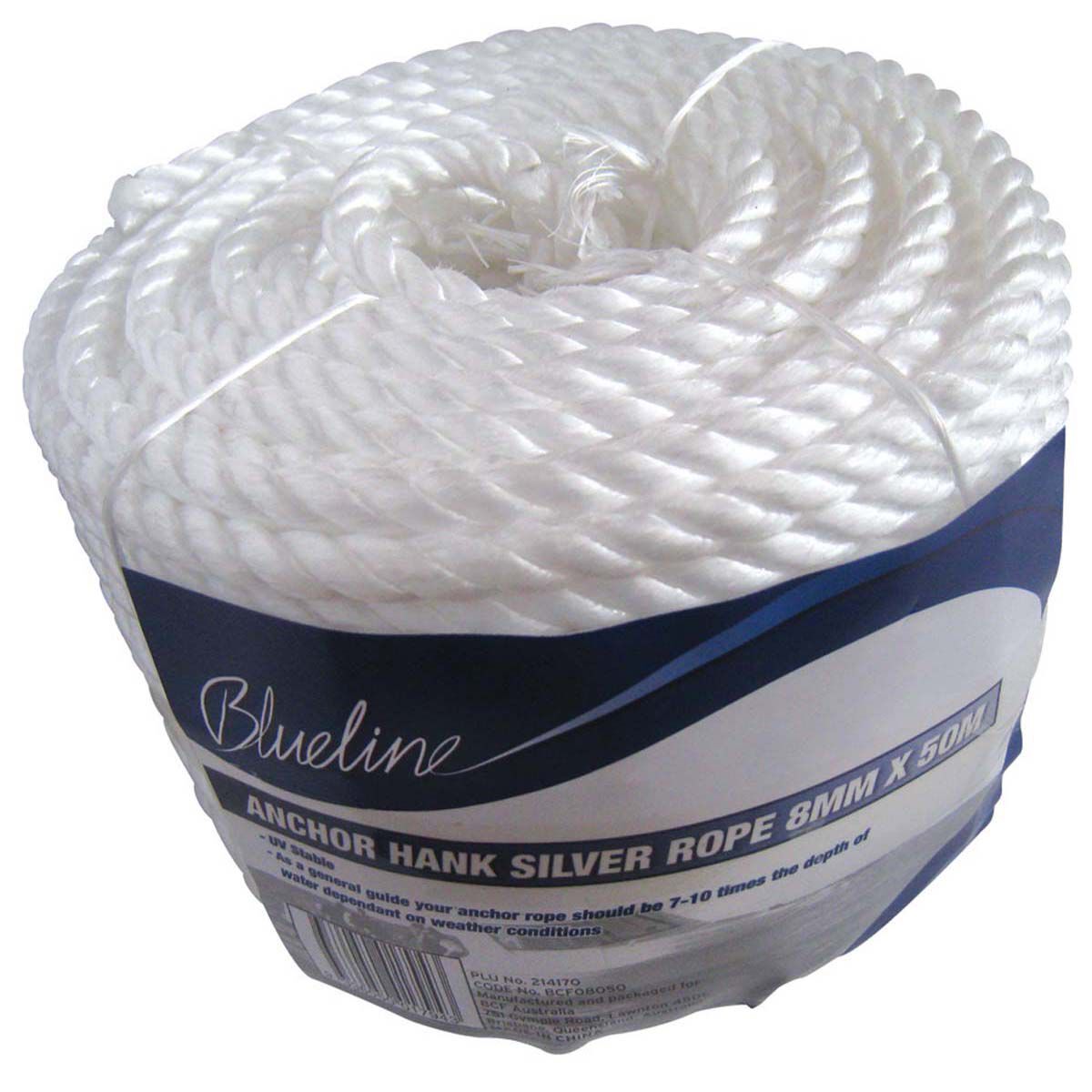 Bowline Anchor Hank 8mm x 50m, , bcf_hi-res