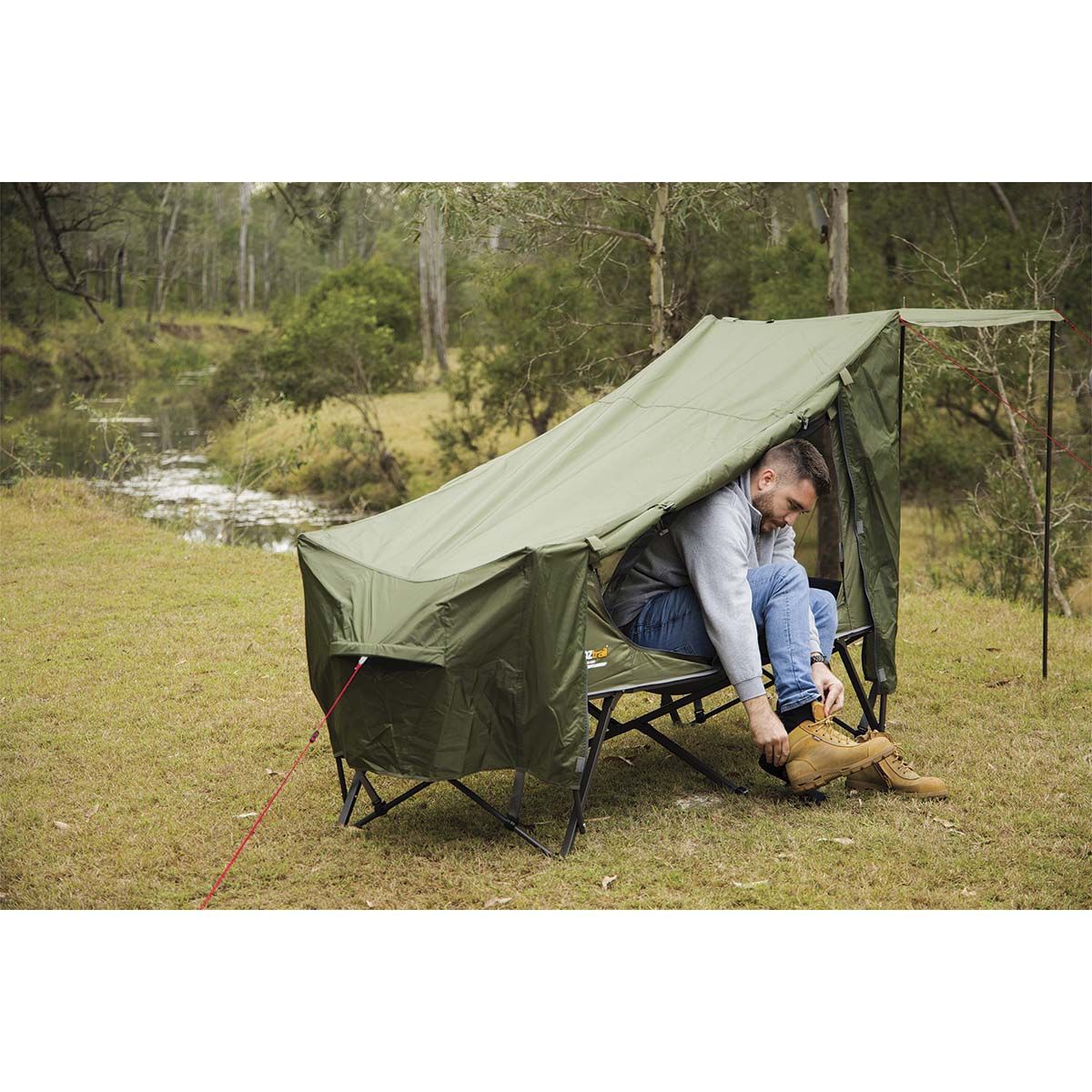 OZtrail Easy Fold Stretcher Tent 1 Person BCF