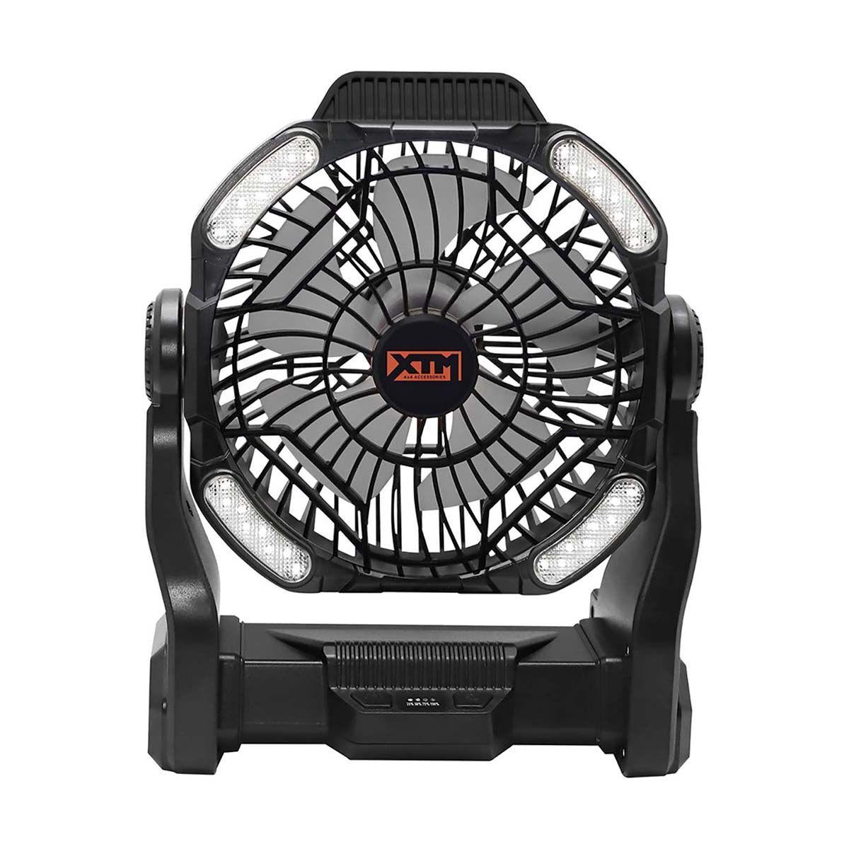 XTM Rechargeable Fan with Light, , bcf_hi-res