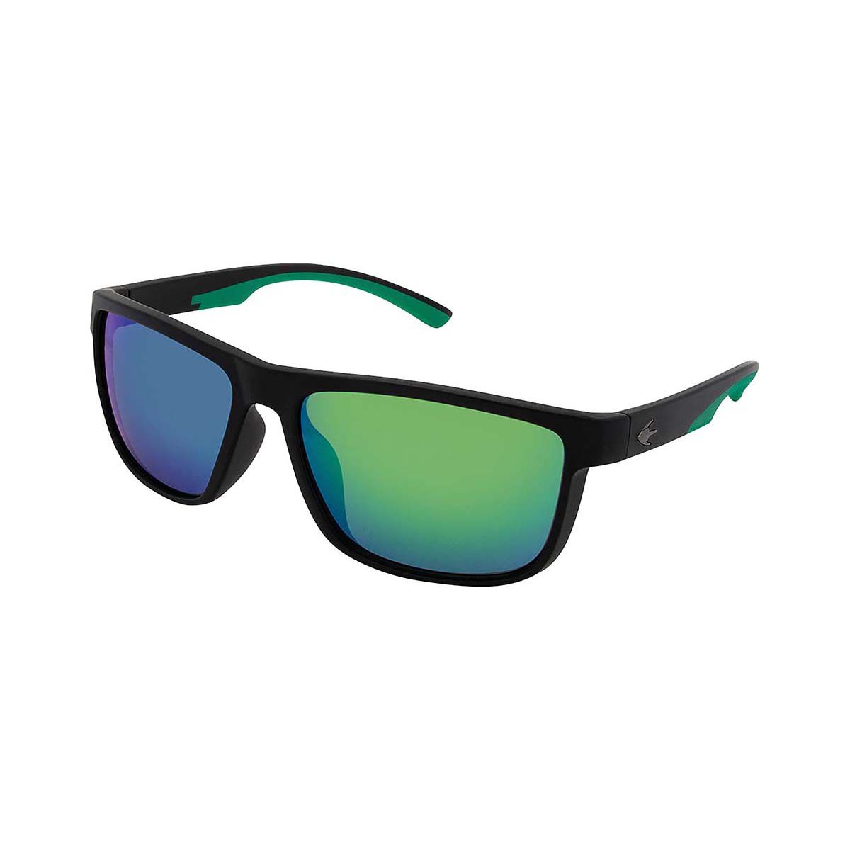 Stingray Yellowfin Polarised Sunglasses Black with Green Lens, , bcf_hi-res