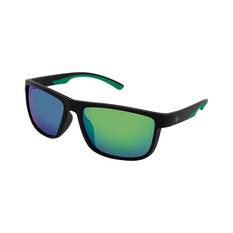 Stingray Yellowfin Polarised Sunglasses Black with Green Lens, , bcf_hi-res
