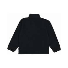 Quiksilver Youth Quarter Zip Fleece, Black, bcf_hi-res