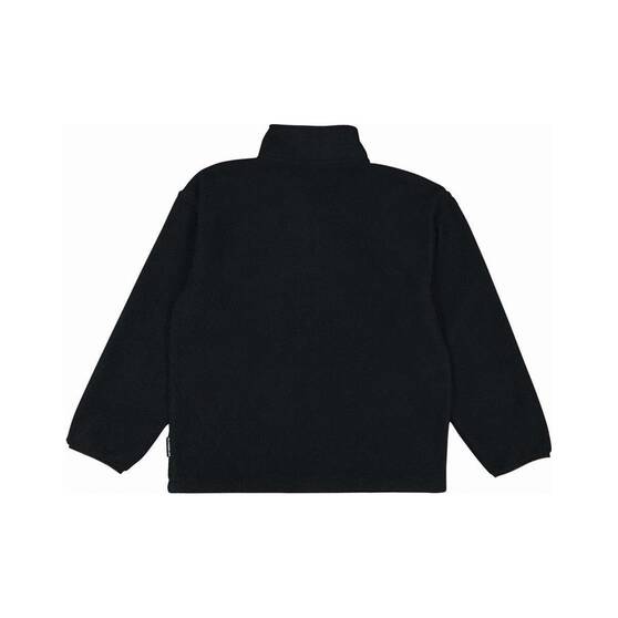 Quiksilver Youth Quarter Zip Fleece, Black, bcf_hi-res