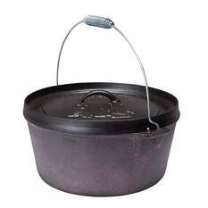 Campfire Pre Seasoned Cast Iron Camp Oven 9 Quart, , bcf_hi-res