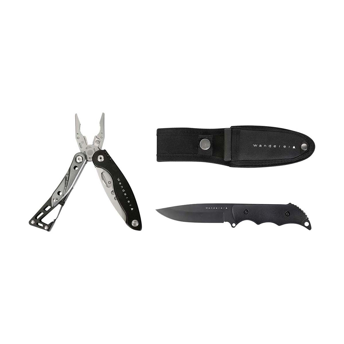 Wanderer 12 in 1 Multi-Tool and Knife Pack, , bcf_hi-res