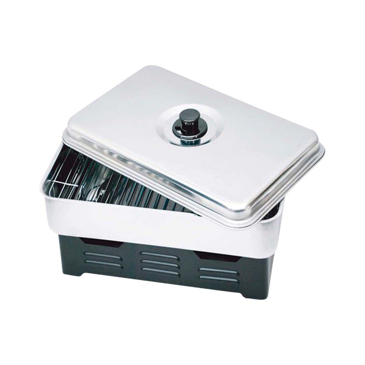 Pryml Deluxe Stainless Steel Two Burner Fish Smoker BCF