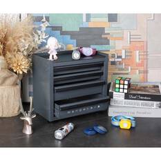 Wanderer Mini Gear Cabinet 4 Drawer Charcoal, Charcoal, bcf_hi-res