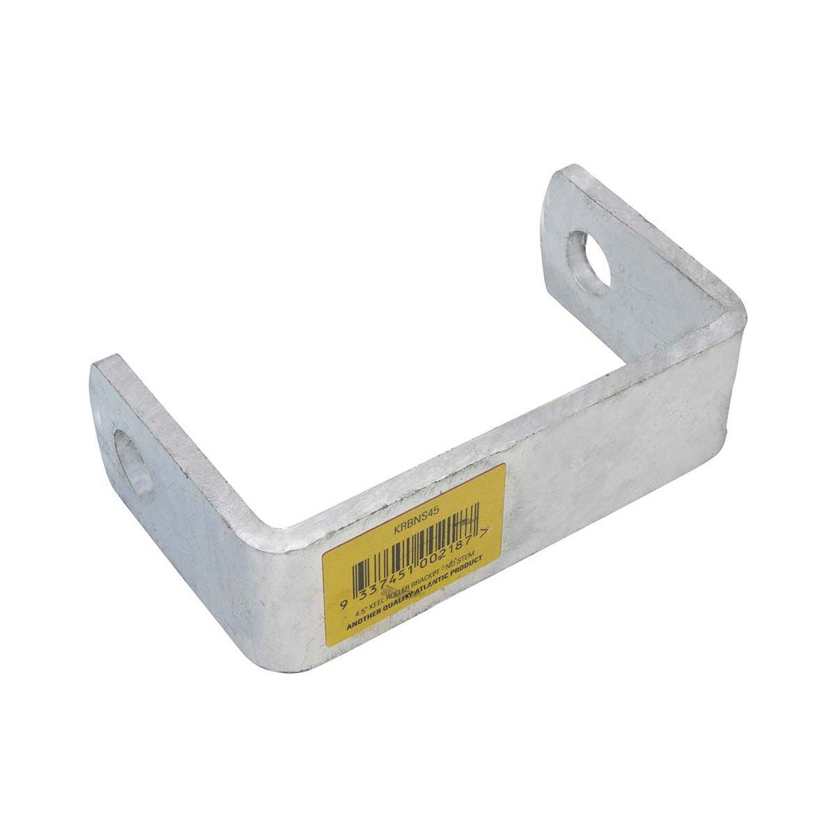 Atlantic Boat Trailer Bracket 4.5" No Stem Keel Roller Galvanised, , bcf_hi-res