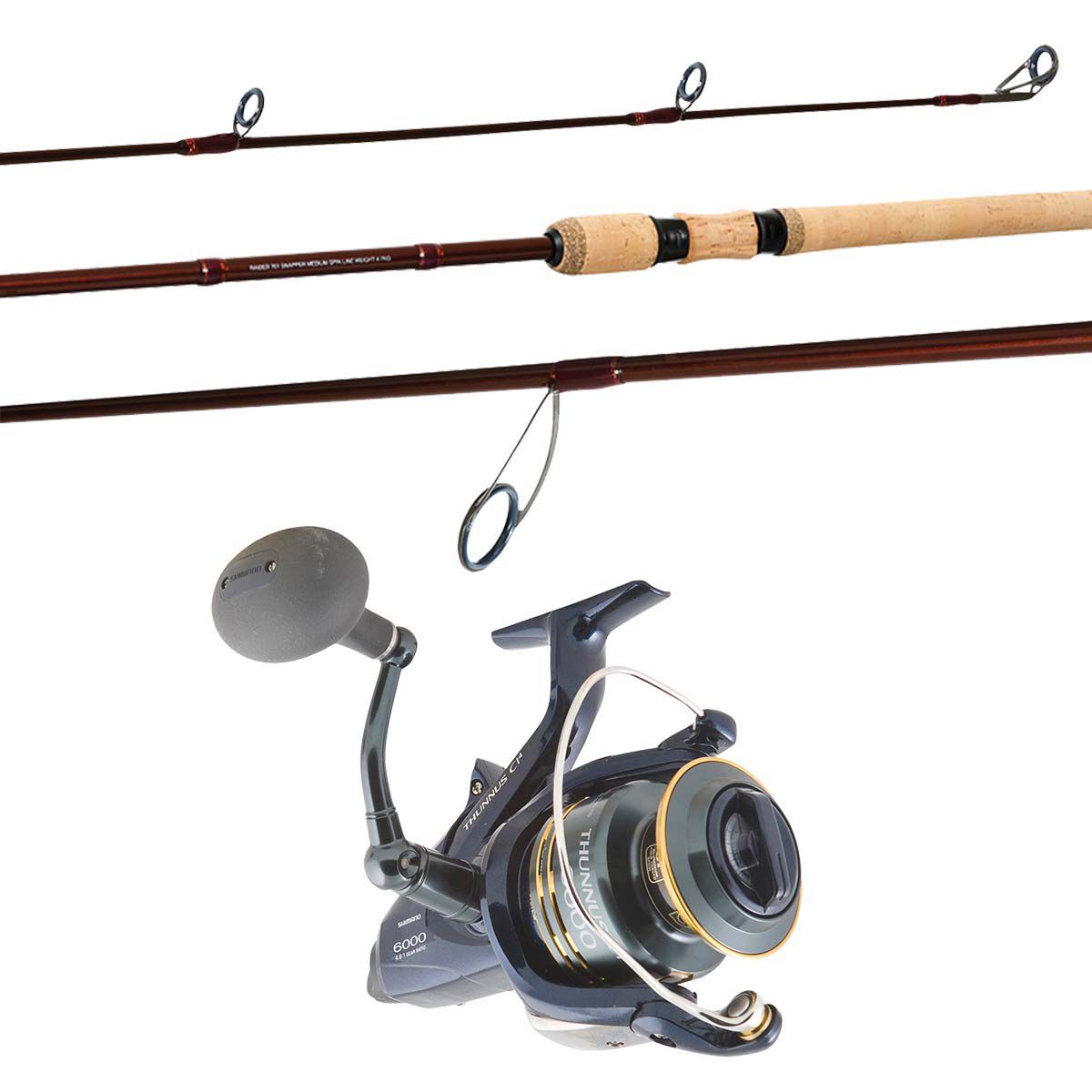 Shimano Thunnus 4000 Raider Spinning Combo, , bcf_hi-res