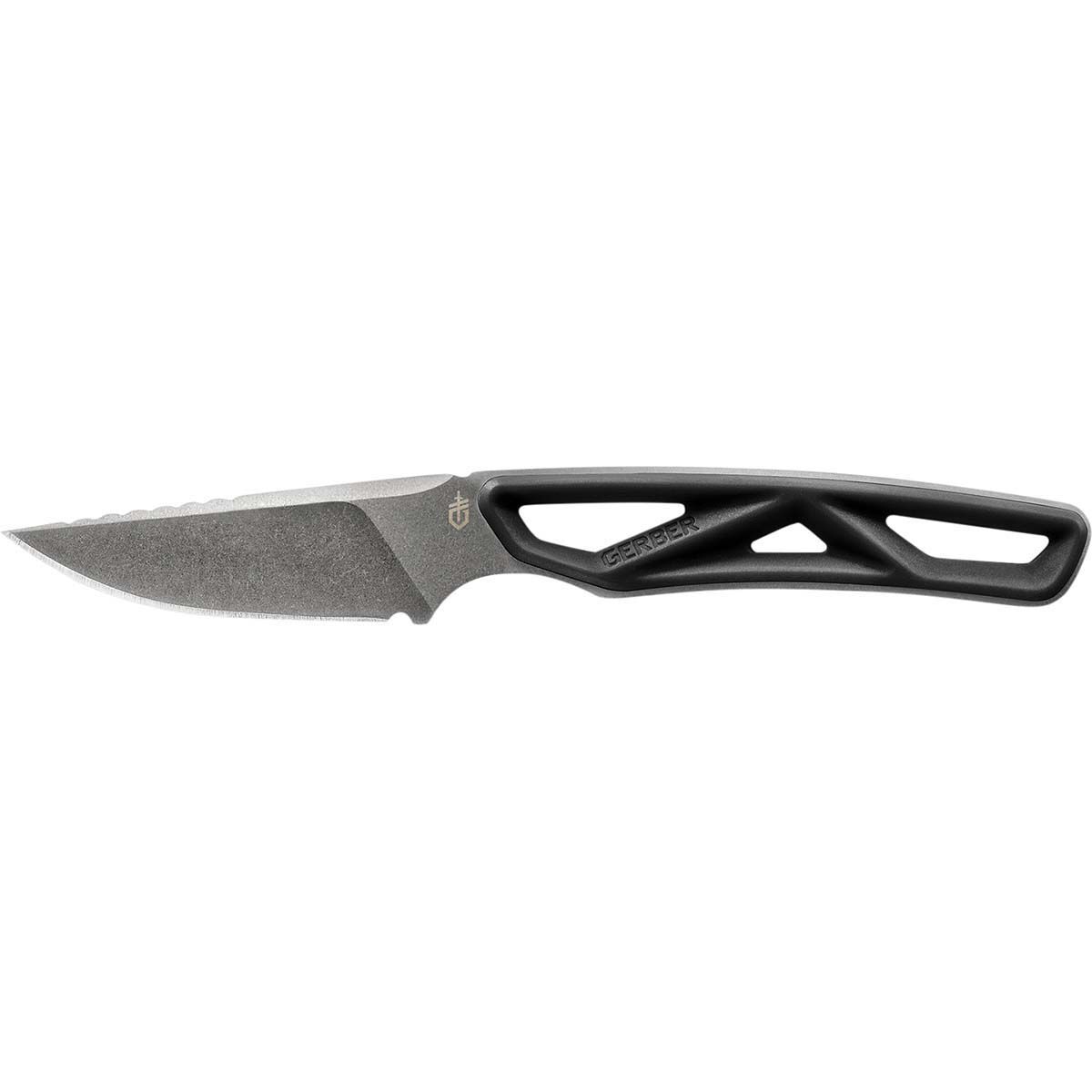 Gerber Exo Mod Fixed Blade Caper Knife Black, , bcf_hi-res