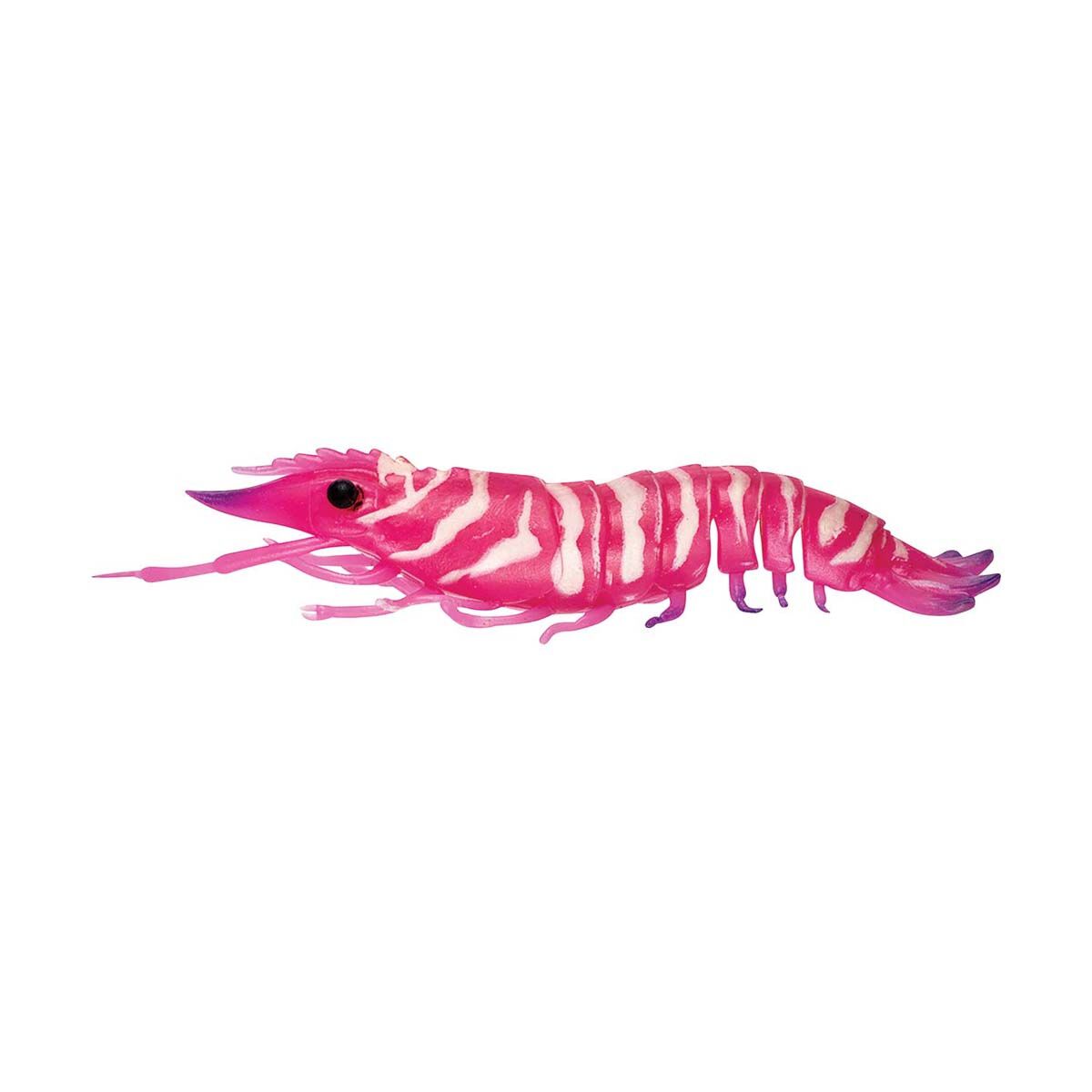 Nomad Live Ops Sumo Shrimp Unrigged Soft Plastic Lure 4in Hyper Pink, Hyper Pink, bcf_hi-res