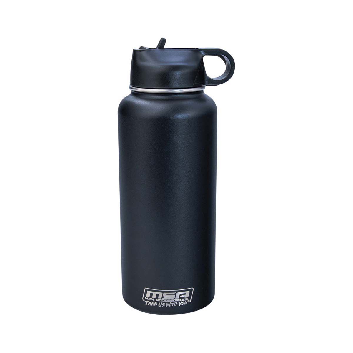 MSA Thermo Drink Bottle 960ml Black, Black, bcf_hi-res