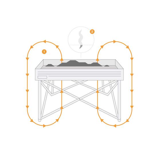 Fireside Portable Popup Fire Pit BCF