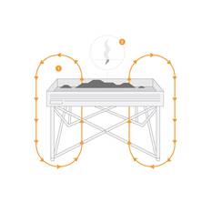 Fireside Portable Popup Fire Pit, , bcf_hi-res