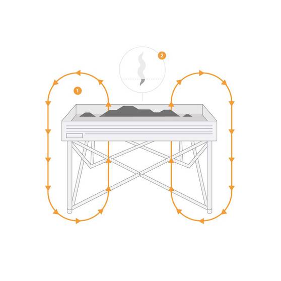 Fireside Portable Popup Fire Pit, , bcf_hi-res