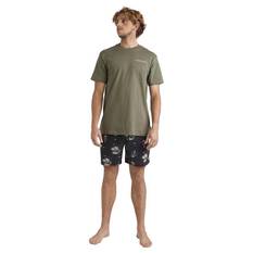 Quiksilver Men’s Horizon Haze Volley Shorts, Black, bcf_hi-res