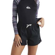 Quiksilver Original Scallop Boardshorts 13in for Women, Black, bcf_hi-res