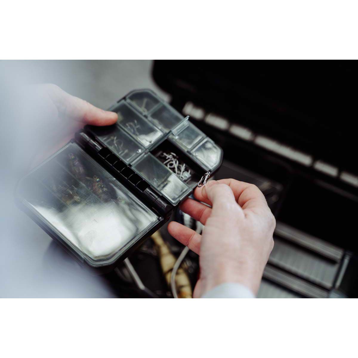 Versus VS-318DD Tackle Box Black, , bcf_hi-res