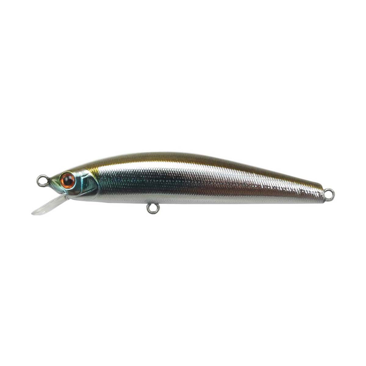 Atomic Hardz Jerk Minnow Hard Body Lure 65mm Silver Wolf, Silver Wolf, bcf_hi-res