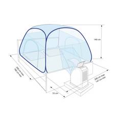 Coolzy Air Conditioning Tent 60cm, , bcf_hi-res