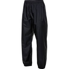 OUTRAK Men's Packaway Rain Pants Black XS, Black, bcf_hi-res