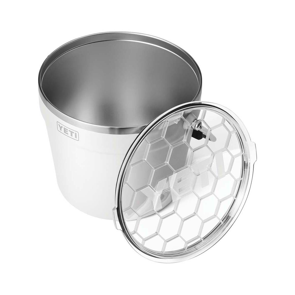 YETI&reg; Rambler&reg; Beverage Bucket White, White, bcf_hi-res