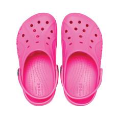 Crocs Toddler Baya Clogs, Electric Pink, bcf_hi-res