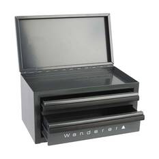 Wanderer Mini Gear Cabinet 2 Drawer Charcoal, Charcoal, bcf_hi-res