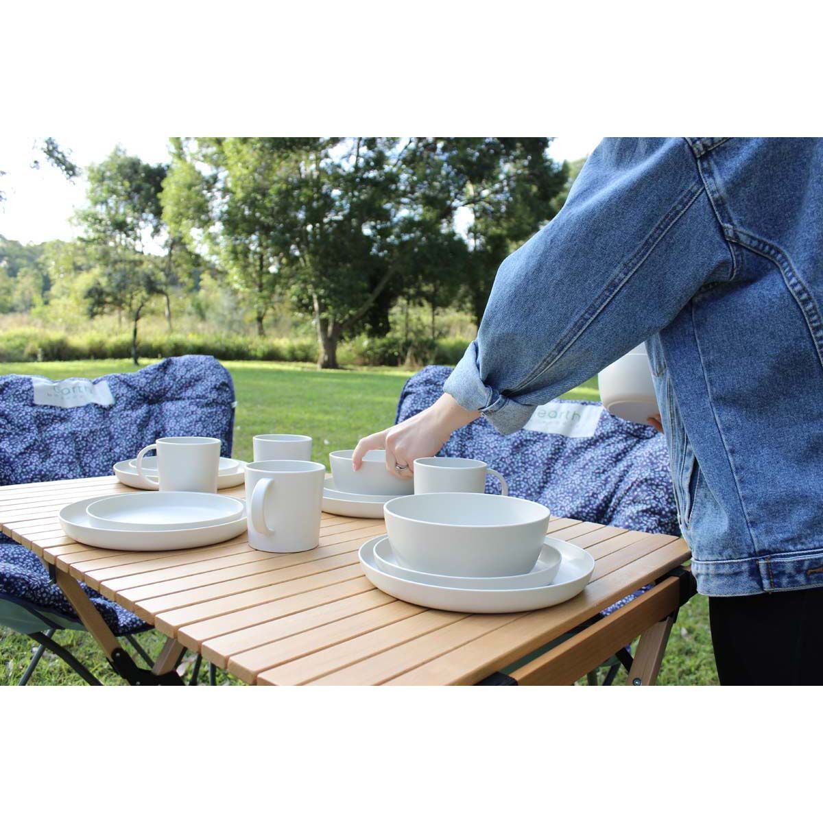 earth by Wanderer&reg; Recycled Materials 16 Piece Dinner Set, , bcf_hi-res