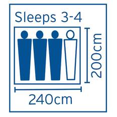 Oztent RV3 Touring Tent 3 Person, , bcf_hi-res