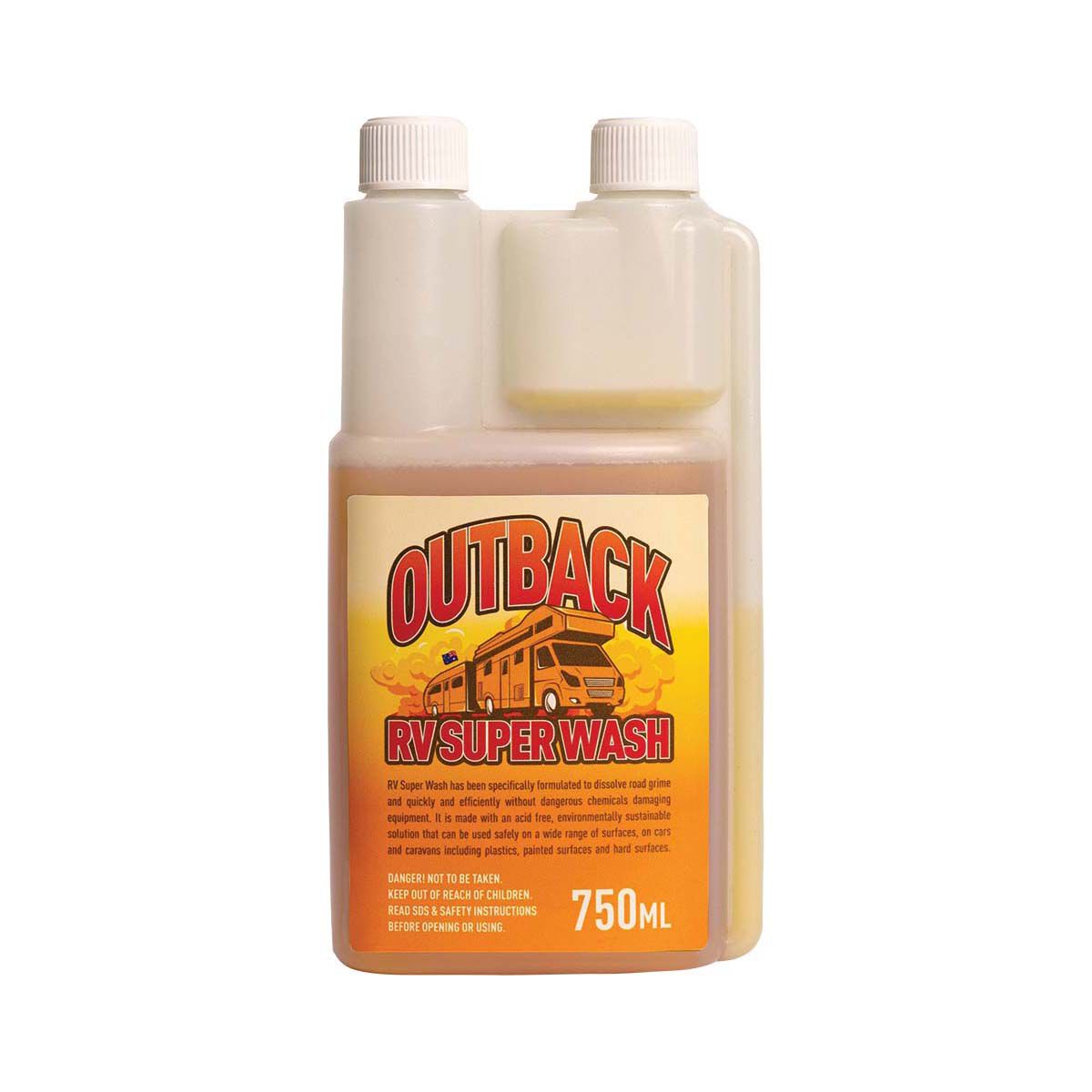 Outback Cleaning Caravan Super Wash 750ml, , bcf_hi-res