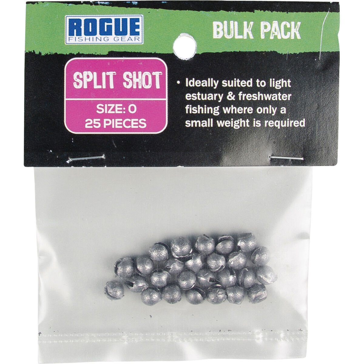 Rogue BP Split Shot Sinker, , bcf_hi-res