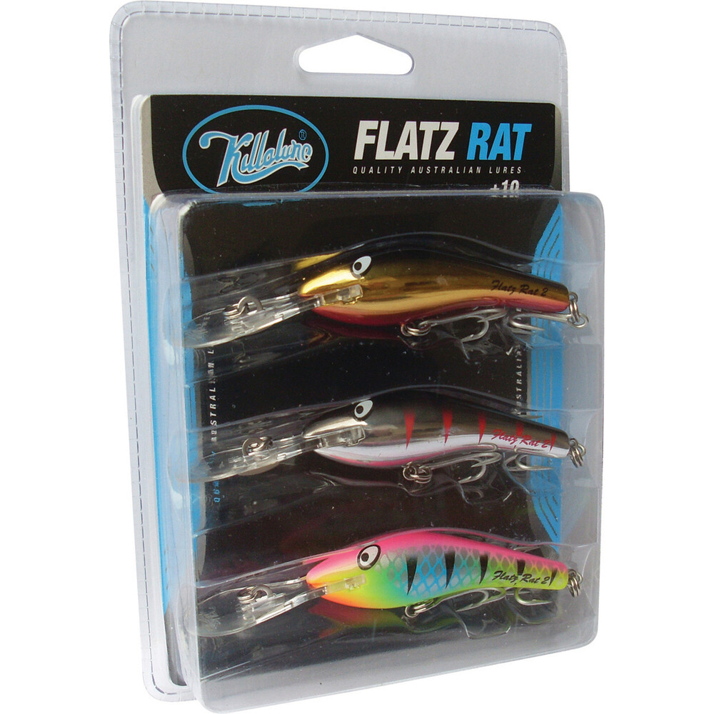 Killalure Flatz Rat Hard Body Lure 3 Pack | BCF