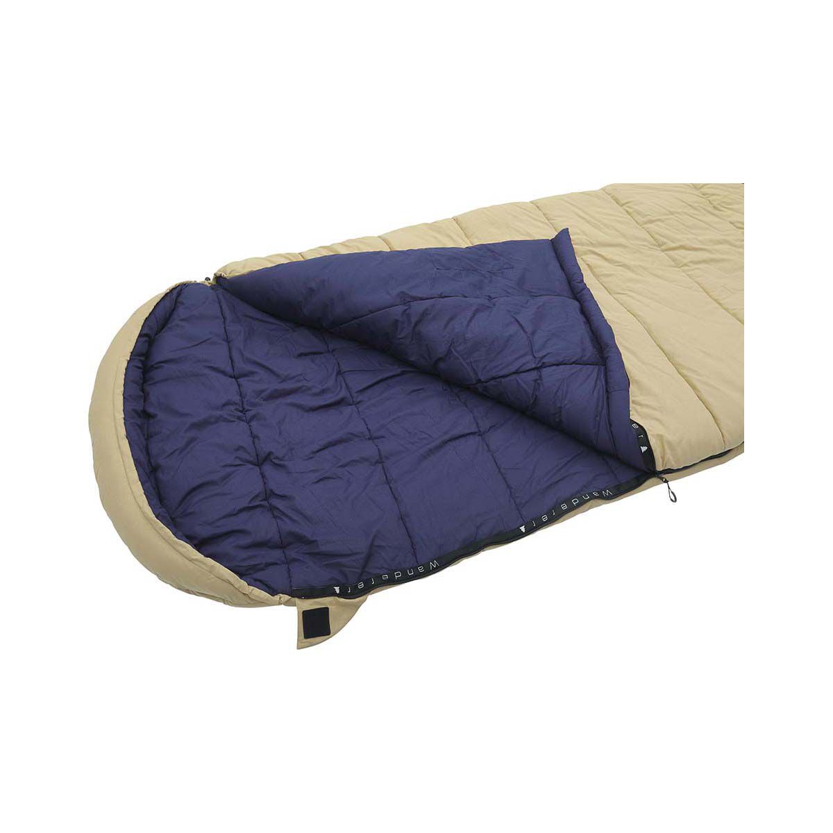 Wanderer Grand Macquarie -2.7C Cotton Hooded Sleeping Bag, , bcf_hi-res