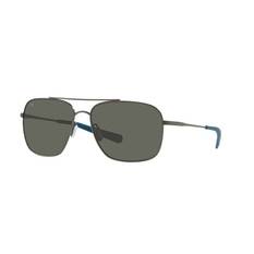 Costa Canaveral Men's Polarised Sunglasses Grey with Grey Lens, , bcf_hi-res