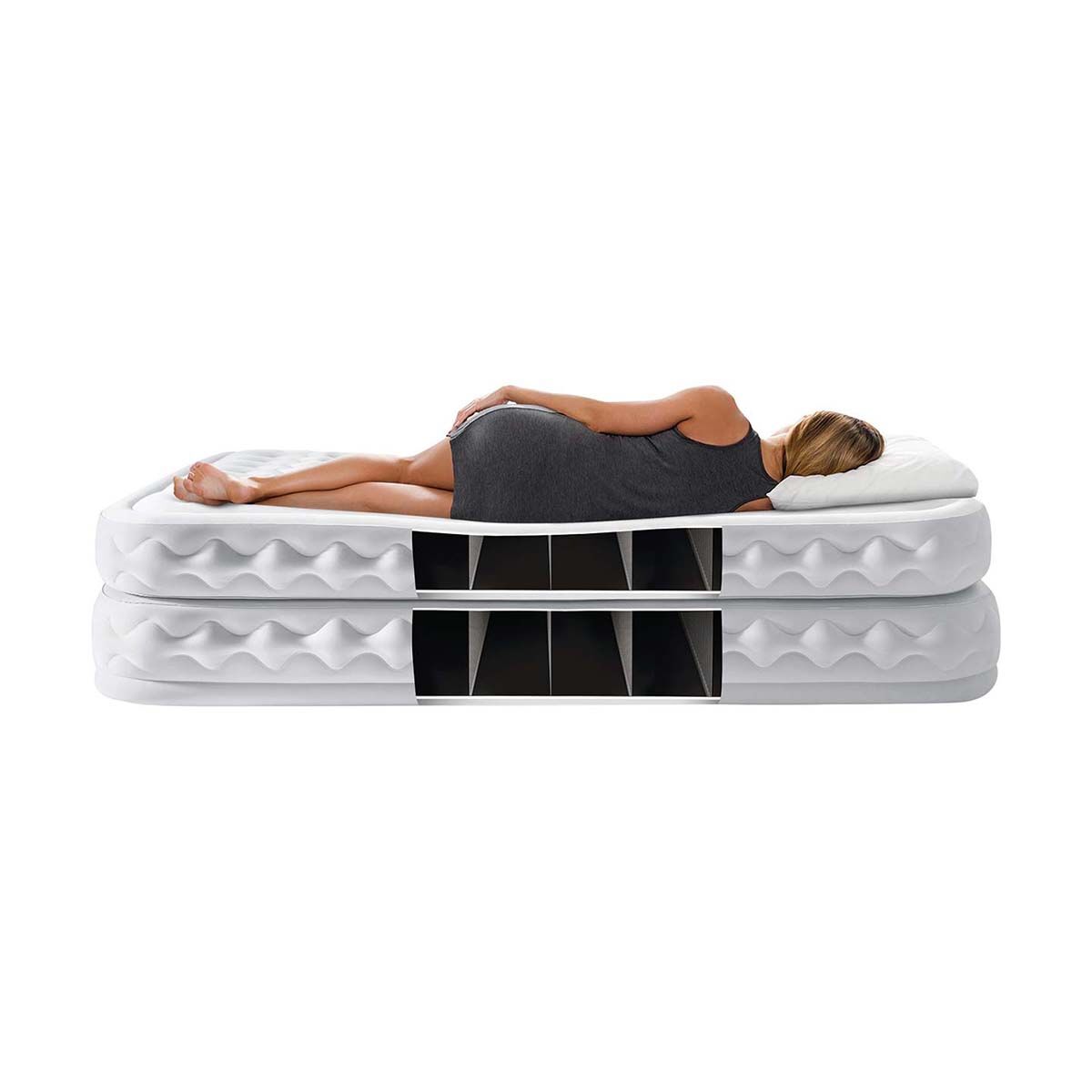 Intex Dura-Beam Deluxe Supreme BIP Twin Air Bed, , bcf_hi-res