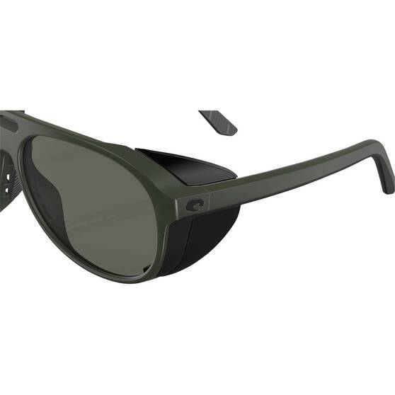 Costa Grand Catalina MT Sunglasses Olive with Grey Lens, , bcf_hi-res