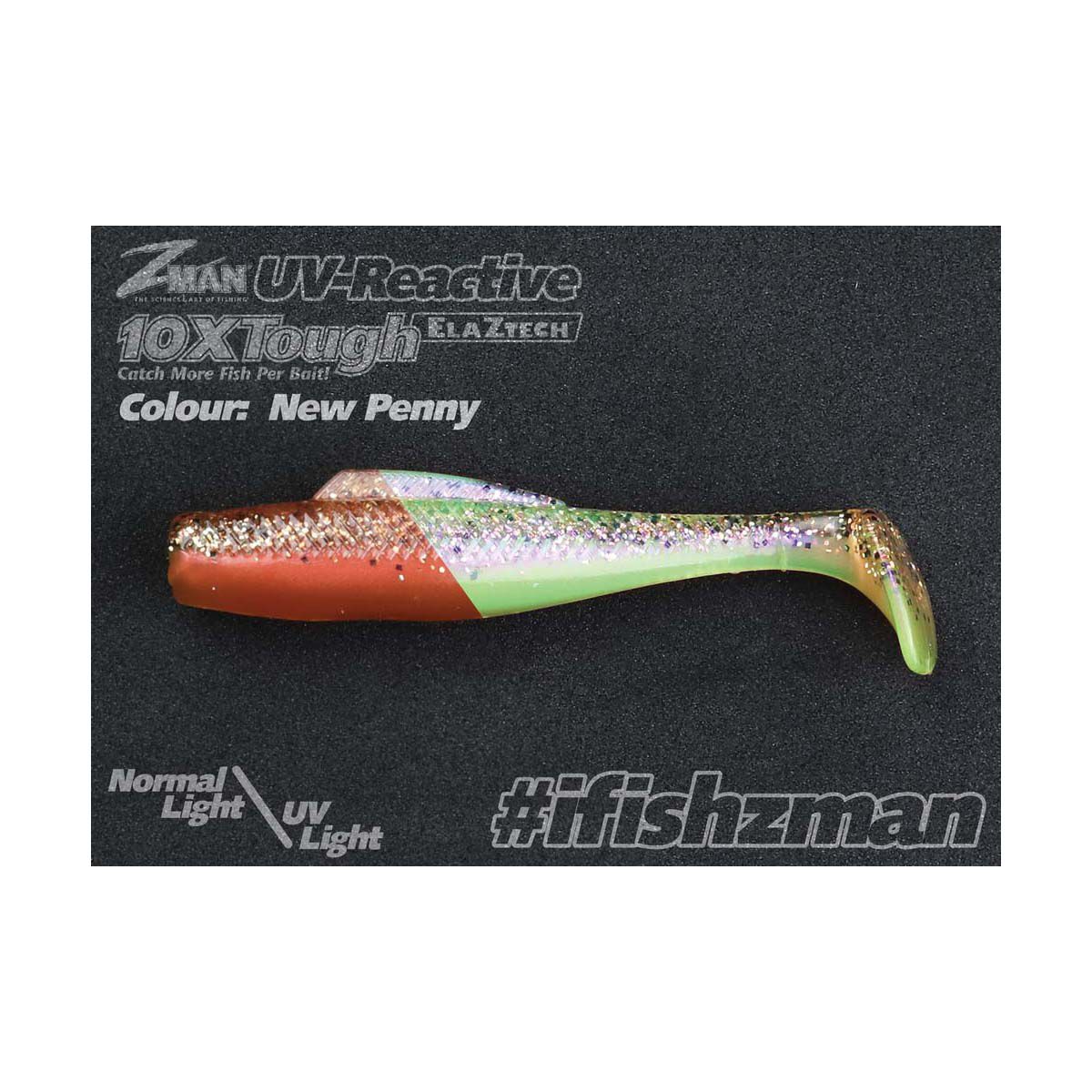 ZMan MinnowZ Soft Plastic Lure 3in 6 Pack New Penny, New Penny, bcf_hi-res