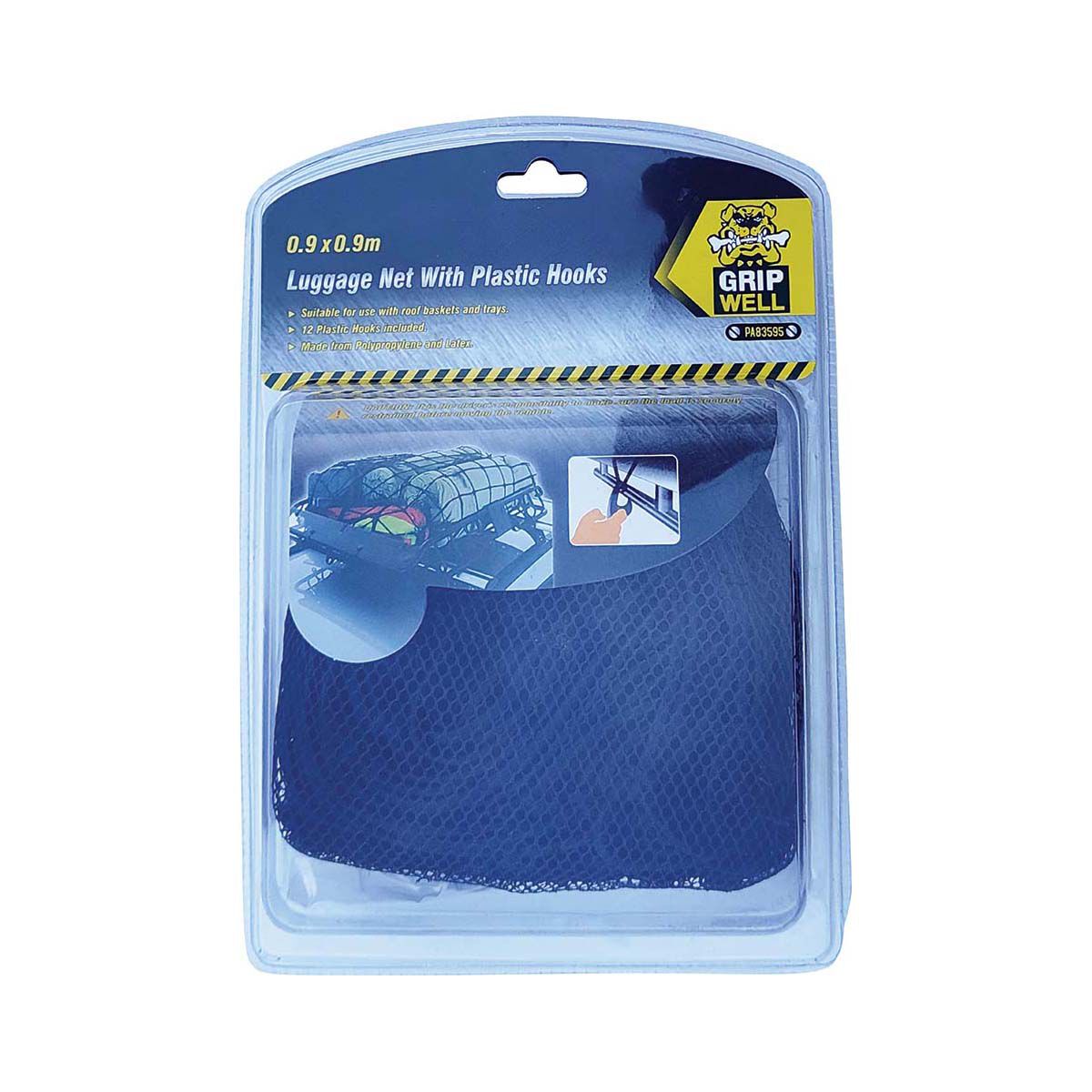 Gripwell Luggage Net 0.9 x 0.9m, , bcf_hi-res