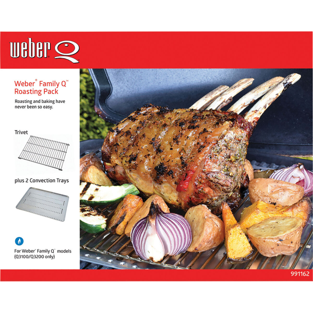 Weber Legacy Family Q Roasting Pack BCF