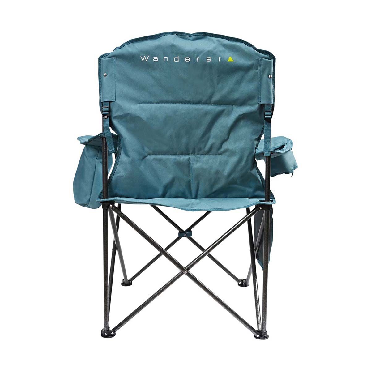 Wanderer Premium Cooler Arm Chair Petrol Blue 120kg, , bcf_hi-res