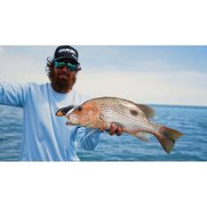 Nomad Vertrex Max Soft Vibe Lure 95mm Holographic Purple Shrimp, Holographic Purple Shrimp, bcf_hi-res