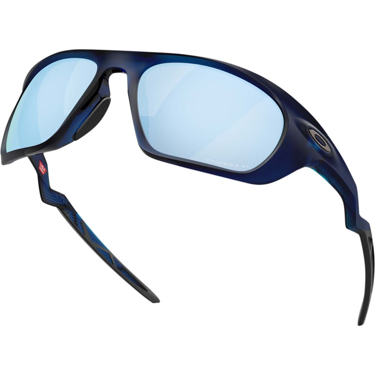 Oakley Lateralis Polarised Sunglasses Matte Transparent Blue with DWP Prizm Lens, , bcf_hi-res