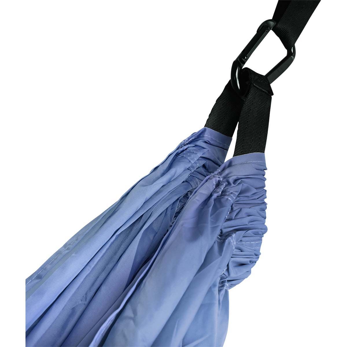 earth by Wanderer&reg; Recycled Nylon Double Hammock + Kit Blue, Blue, bcf_hi-res